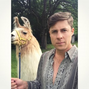 obligatory llama selfie